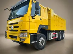 HOWO 371 6x4 Tipper Truck (Dump Truck) – Front three-quarter view