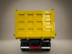 HOWO 371 6x4 Tipper Truck (Dump Truck) – Raised cargo box, rear view