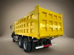 HOWO 371 6x4 Tipper Truck (Dump Truck) – Rear three-quarter view