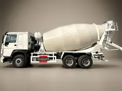HOWO 6x4 Concrete Mixer Truck (8–10 m³) – Side view