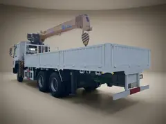 HOWO 6x4 Crane Truck (Boom Truck) – Crane and cargo bed