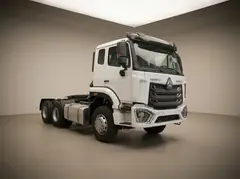 HOWO NX 371 6x4 Tractor Head – Front three-quarter view