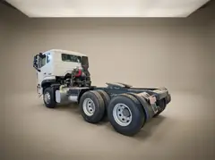 HOWO NX 371 6x4 Tractor Head – Rear chassis view