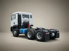 HOWO TX 430 6x4 Tractor Head – Rear three-quarter view