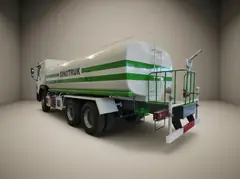 HOWO 6x4 Water Bowser and Sprinkler Truck (20,000 L) – Rear tank and spray platform