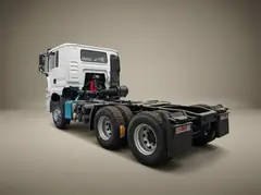 SHACMAN H3000 6x4 Tractor Head – Rear chassis and fifth wheel